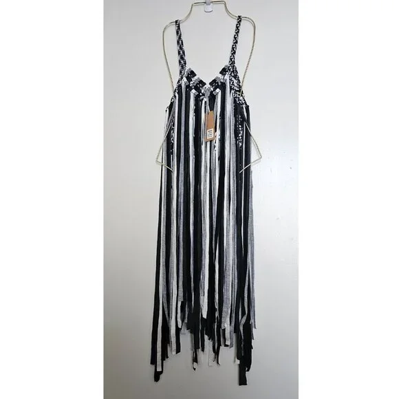 NWT! Selfie Couture By Trendology Fringe Cover Up, XS/S - Picture 2 of 6